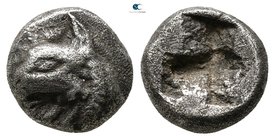 Ionia. Phokaia circa 521-478 BC. Diobol AR