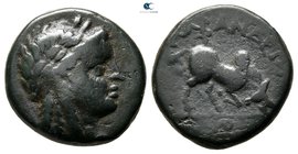 Caria. Alabanda 200-100 BC. Bronze Æ