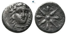 Satraps of Caria. Halikarnassos. Hidrieus 351-344 BC. Trihemiobol AR