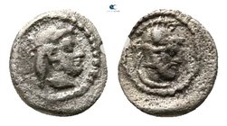 Cilicia. Tarsos. Datames, Satrap of Cilicia and Cappadocia. 384-360 BC. Tetartemorion AR