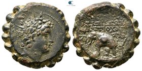 Seleukid Kingdom. Antiochos VI Dionysos 144-142 BC. Bronze Æ