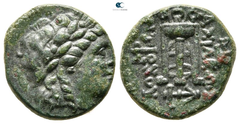 Seleukid Kingdom. Sardeis 261-246 BC. Antiochos II Theos
Bronze Æ

11 mm., 3,...