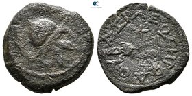 Judaea. Jerusalem or Samarian mint. Herodians. Herod I (the Great) 40-4 BCE. Eight Prutot Æ