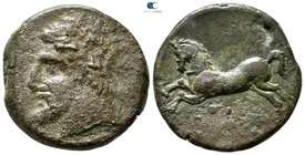Kings of Numidia. Massinissa or Micipsa 203-148 BC. or 148-118 BC. Unit Æ