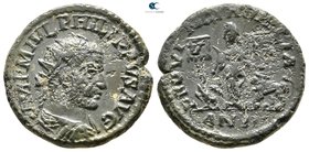 Dacia. Philip I Arab AD 244-249. Bronze Æ