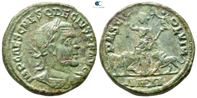 Moesia Superior. Viminacium. Trajan Decius AD 249-251. 
Bronze Æ

28 mm., 15,...