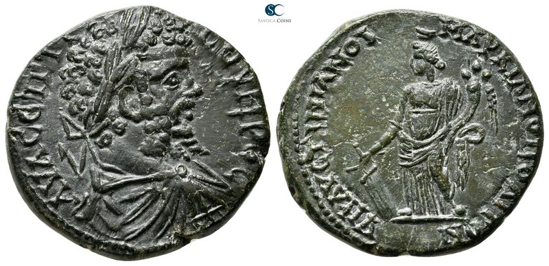Moesia Inferior. Marcianopolis. Septimius Severus AD 193-211. 
Bronze Æ

26 m...