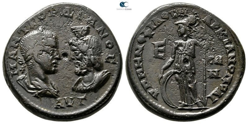 Moesia Inferior. Marcianopolis. Gordian III AD 238-244. 
Pentassarion Æ

27 m...