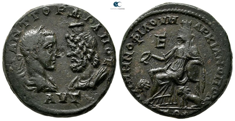 Moesia Inferior. Marcianopolis. Gordian III AD 238-244. 
Bronze Æ

27 mm., 10...