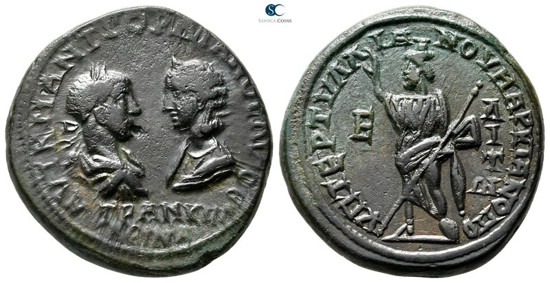 Moesia Inferior. Marcianopolis. Gordian III with Tranquillina AD 238-244. 
Pent...