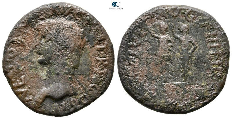 Macedon. Philippi. Nero AD 54-68. 
Bronze Æ

26 mm., 9,42 g.



nearly ve...