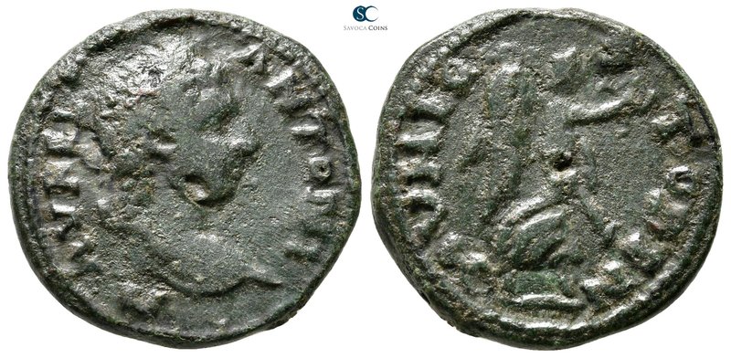 Macedon under the Romans. Stobi. Caracalla AD 198-217. 
Bronze Æ

24 mm., 7,0...