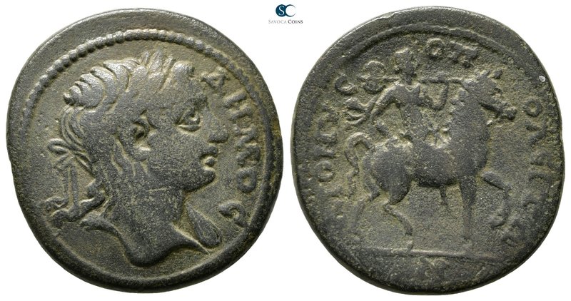 Phrygia. Dionysopolis AD 176-225. 
Bronze Æ

27 mm., 7,89 g.



very fine...