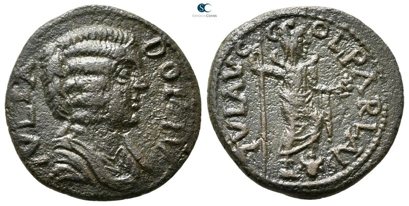 Pisidia. Parlais. Julia Domna, wife of Septimius Severus AD 193-217. 
Bronze Æ...