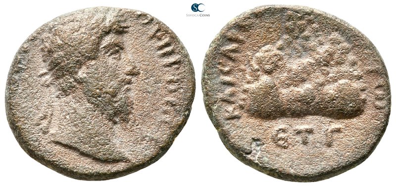 Cappadocia. Caesarea. Lucius Verus AD 161-169. 
Bronze Æ

20 mm., 6,36 g.

...