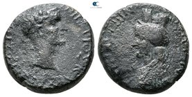 Galatia. Koinon of Galatia. Tiberius AD 14-37. Hemiassarion Æ