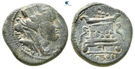 Seleucis and Pieria. Antioch AD 65/6. Bronze Æ