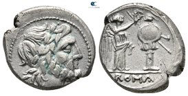 Anonymous 211-208 BC. Rome. Victoriatus AR