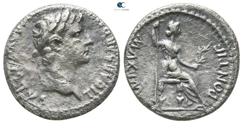 Tiberius AD 14-37. Rome
Denarius AR

19 mm., 3,50 g.



nearly very fine