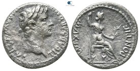 Tiberius AD 14-37. Rome. Denarius AR