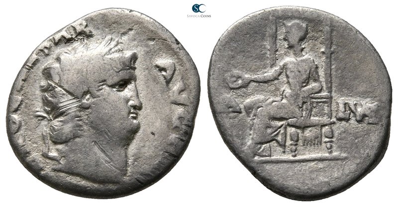 Nero AD 54-68. Rome
Denarius AR

18 mm., 2,92 g.



nearly very fine