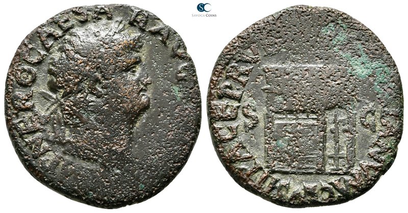 Nero AD 54-68. Rome
As Æ

25 mm., 8,78 g.



nearly very fine