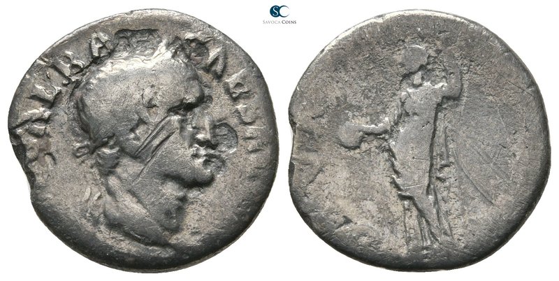 Galba AD 68-69. Rome
Denarius AR

18 mm., 2,67 g.



fine