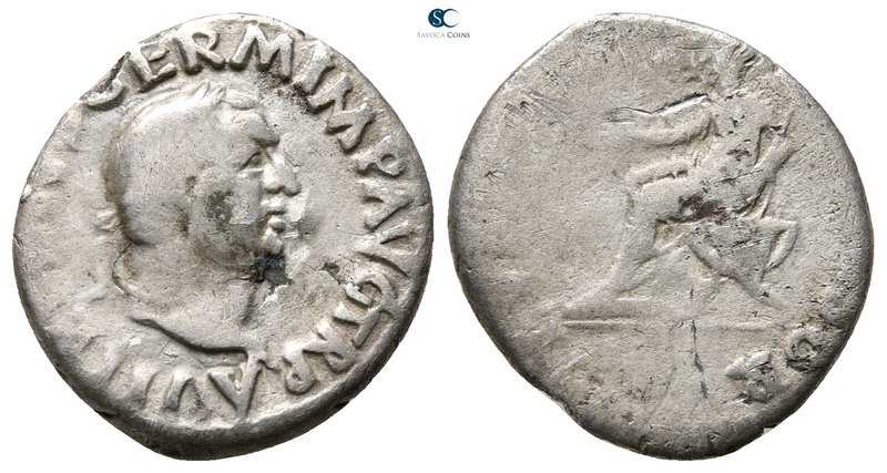 Vitellius AD 69-69. Rome
Denarius AR

17 mm., 2,66 g.



nearly very fine