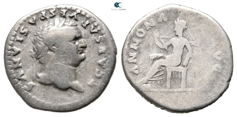 Titus, as Caesar AD 76-78. Rome
Denarius AR

18 mm., 3,05 g.



nearly ve...