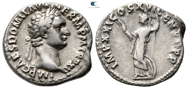 Domitian AD 81-96. Rome
Denarius AR

20 mm., 3,51 g.



very fine