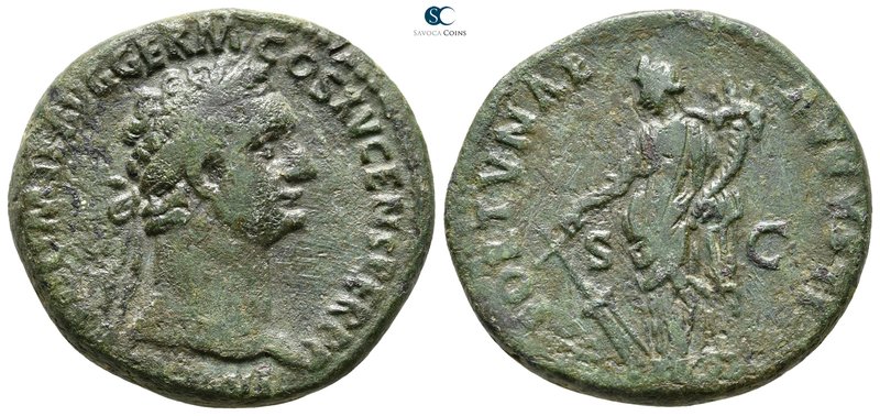 Domitian AD 81-96. Rome
As Æ

28 mm., 11,72 g.



nearly very fine