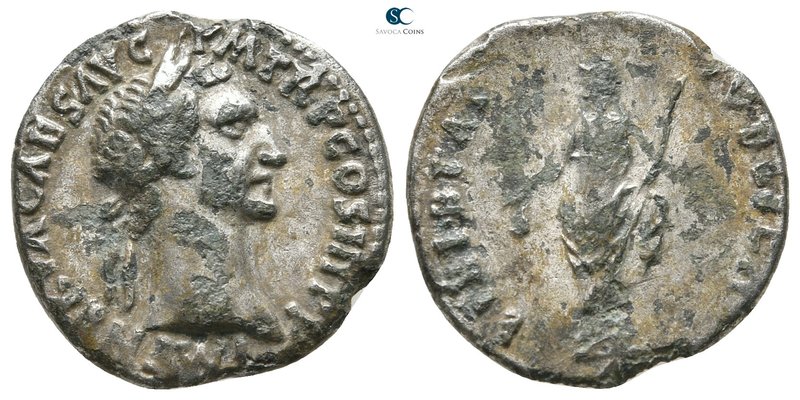 Nerva AD 96-98. Rome
Denarius AR

18 mm., 2,26 g.



nearly very fine