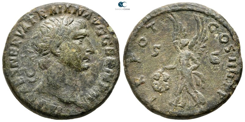 Trajan AD 98-117. Rome
As Æ

27 mm., 11,97 g.



very fine