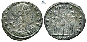 Delmatius, as Caesar AD 335-337. Thessaloniki. Follis Æ