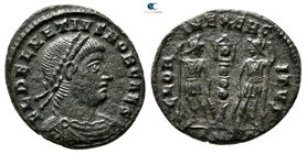 Delmatius, as Caesar AD 335-337. Uncertain mint. Follis Æ