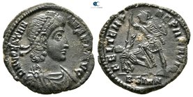 Constantius II AD 337-361. Sirmium. Follis Æ