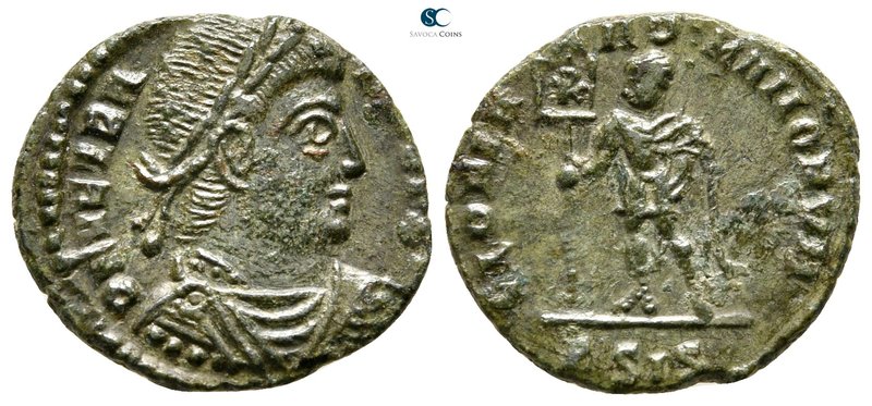 Vetranio AD 350. Siscia
Follis Æ

18 mm., 2,25 g.



very fine