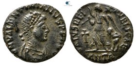 Valentinian I AD 364-375. Antioch. Follis Æ