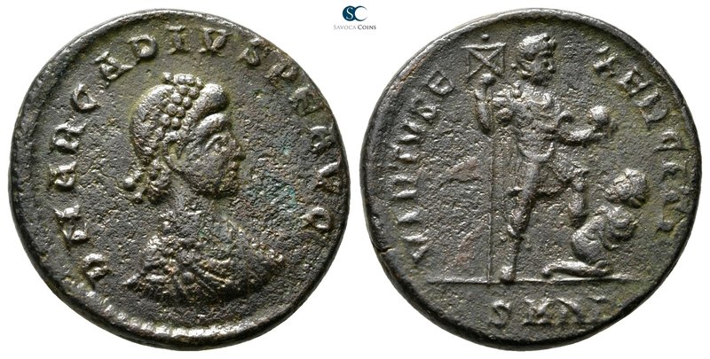 Arcadius AD 383-408. Nicomedia
Follis Æ

24 mm., 5,63 g.



nearly very f...