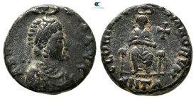 Aelia Eudoxia AD 400-404. Antioch. Follis Æ
