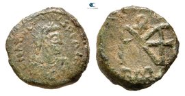 Anthemius AD 467-472. Rome. Half Centenionalis Æ