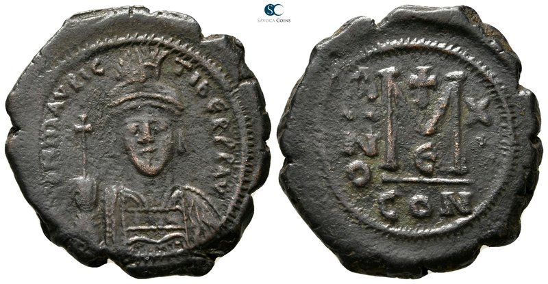 Maurice Tiberius AD 582-602. Constantinople
Follis Æ

30 mm., 11,76 g.


...
