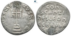 Constantine VI AD 780-797. Constantinople. Miliaresion AR