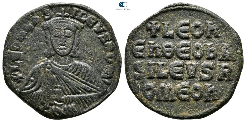Leo VI the Wise. AD 886-912. Constantinople
Follis Æ

25 mm., 5,83 g.



...