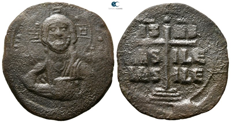 Romanus III Argyrus AD 1028-1034. Constantinople
Anonymous follis Æ

31 mm., ...