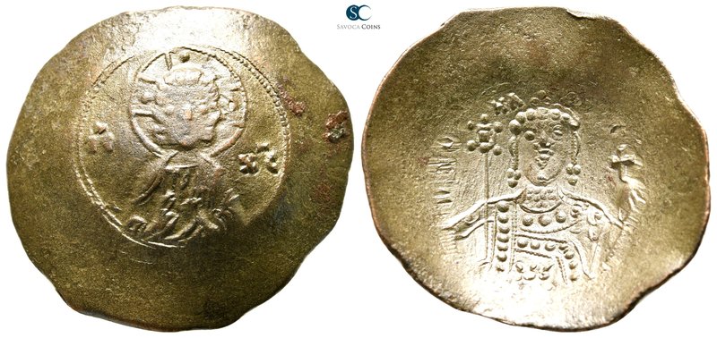 Manuel I Comnenus AD 1143-1180. Constantinople
Billon Trachy

30 mm., 4,63 g....