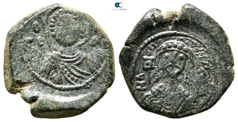 Manuel I Comnenus AD 1143-1180. Thessalonica
Half Tetarteron Æ

17 mm., 2,17 ...