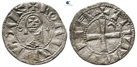 Bohemond III AD 1163-1201. Antioch. Denier AR