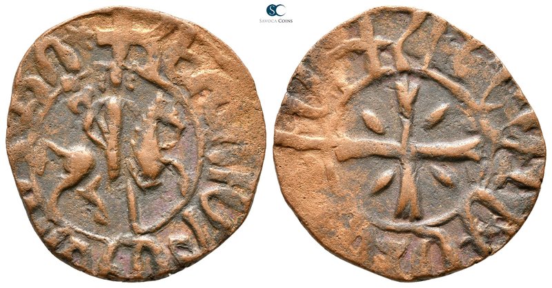 Hetoum I AD 1226-1270. 
Kardez Æ

25 mm., 4,02 g.



nearly very fine