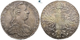 Austria. Maria Theresia AD 1740-1780. Thaler AR